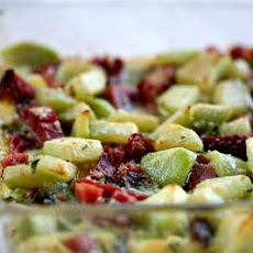 Kohlrabi Ham Bake