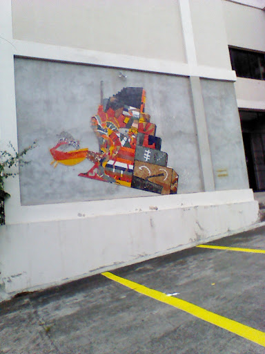 Mural Atrás De Academia Diplomática 