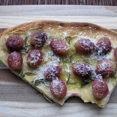 Focaccia with Grapes and Rosemary