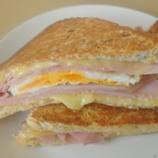 Jude's Grilled Ham and Egg Sandwich