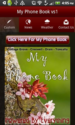 My Phone Book South Willamette