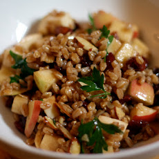 Dinner Tonight: Apple, Almond, and Smoked Mozzarella Farro Salad