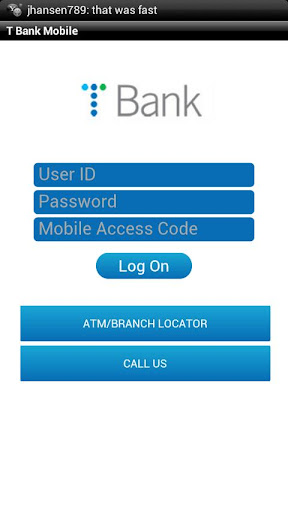 T Bank Mobile Banking Access