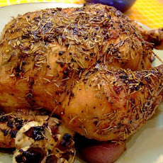 Garlic Rosemary Roasted Chicken