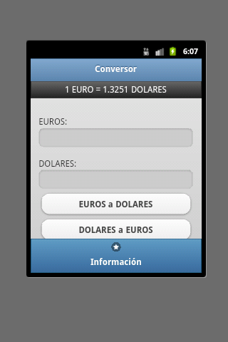 Conversor Euro Dolar