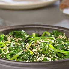 Spinach Oshitashi Style