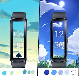 download Gear Fit Dynamic Clock free