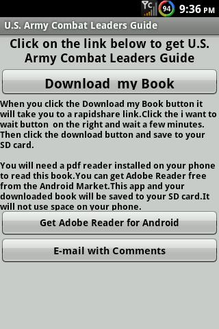 U.S. Army Combat Leaders Guide
