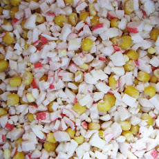 Chilled Corn and Crab Salad