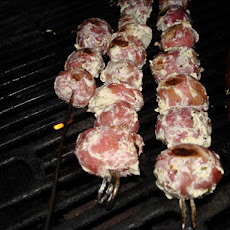Skewered Grilled Red Potatoes