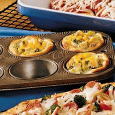 Broccoli-Chicken Cups
