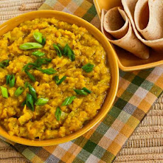 Indian-Style Red Lentils with Ginger (Red Lentil Dal)