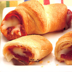 Pepperoni 'n Cheese Crescents