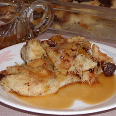 Chocolate Apricot Bread Pudding