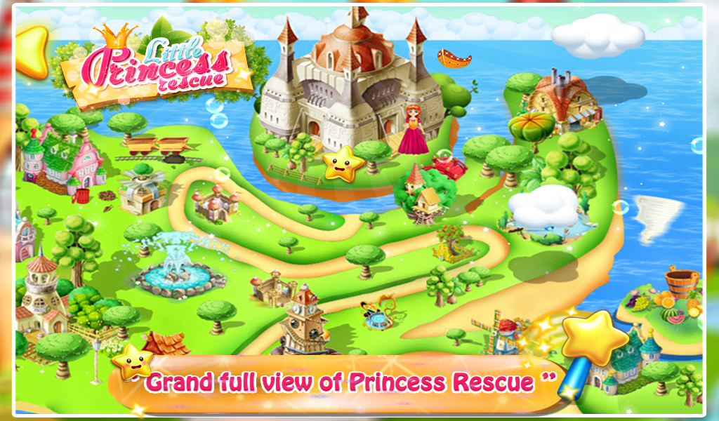 Android application Little Princess Rescue screenshort