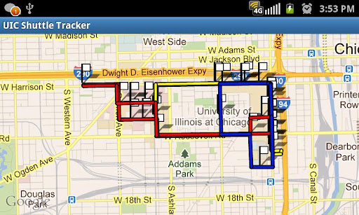 UIC Shuttle Tracker