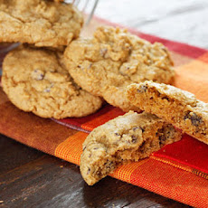 Low-fat Pumpkin Spiced Chocolate Chip Cookies