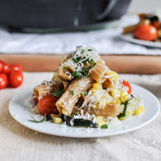 Brown Butter Garden Vegetable Pasta Bake