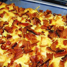 Bacon, Egg, and Cheese Strata