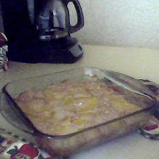 Quick and Easy Peach Cobbler