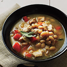 Pork and Herbed White Beans