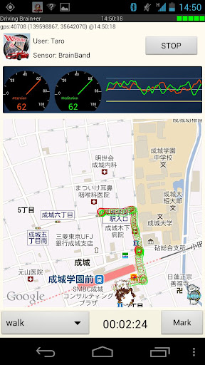 LB Map （脳波測定）