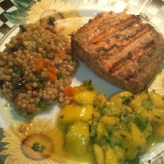 Tandoori Salmon Fillets with Mango Mint Relish