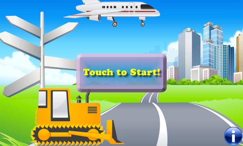 Android application Vehicles Puzzles for Toddlers! screenshort