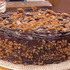 Sour Cream Toffee Fudge Cake