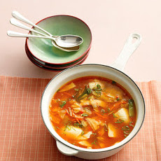 Kimchi Stew with Chicken and Tofu