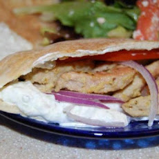 Gyro-Style Pork Sandwiches
