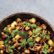 Spiced Potatoes and Onions