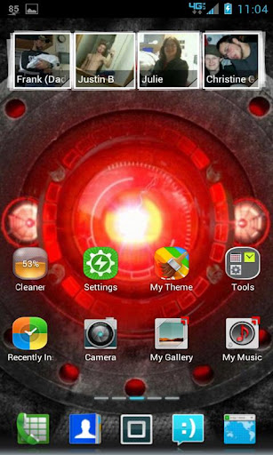 360 Launcher Blur Theme