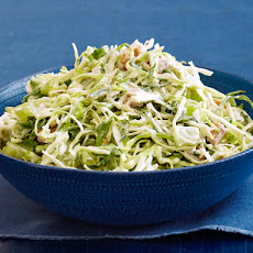 Creamy Coleslaw With Grapes and Walnuts