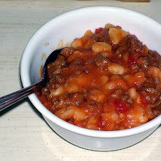 Beans & Sausage - Crock Pot