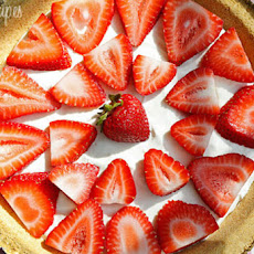 Low Fat Strawberry No-Bake Cheesecake