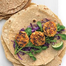 Sweet Potato Patty Wrap
