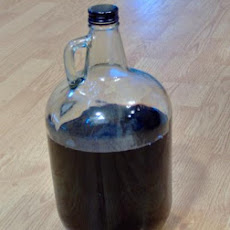 Homemade Blackberry Wine