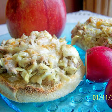 Tuna Melt on English Muffins for 2