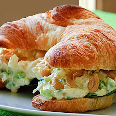 Cashew Chicken Salad Sandwiches