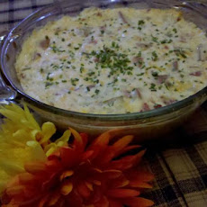 Low-Fat Twice Baked Potato Casserole