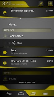 How to get Yellow Escape Theme Chooser patch 1.2 apk for bluestacks