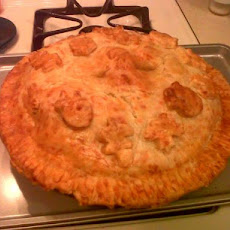 Apple Pie With White Cheddar Crust