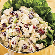 Smoked-Chicken and Cranberry Salad