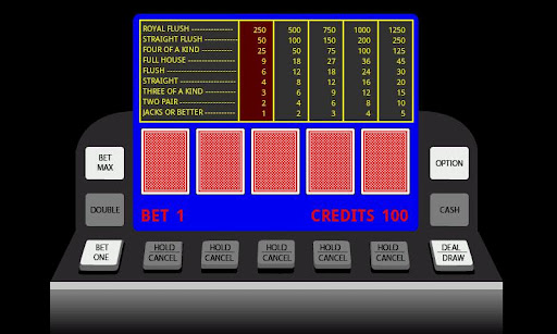 Poker Video Machine