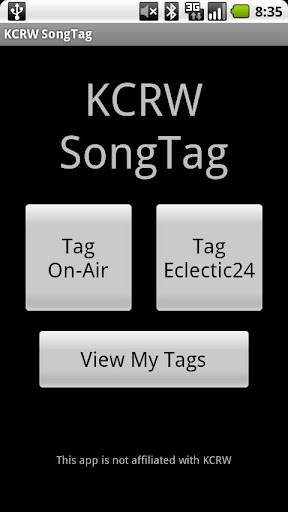 KCRW SongTag