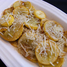 Stir Fry Parmesan Yellow Squash