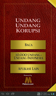 How to download UU Tindak Pidana Korupsi apk for bluestacks