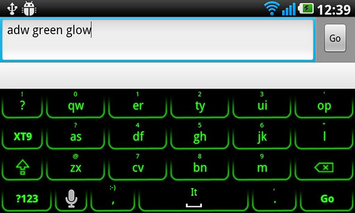 免費下載個人化APP|Green Glow Keyboard Skin app開箱文|APP開箱王