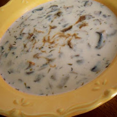 Homemade Cream of Mushroom Soup